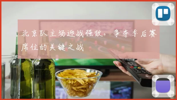 北京队主场迎战强敌，争夺季后赛席位的关键之战