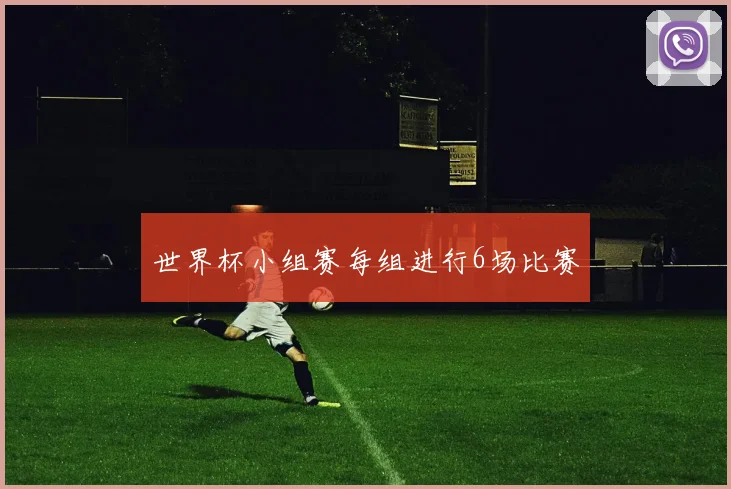 世界杯小组赛每组进行6场比赛